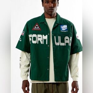 Formula 1 x PacSun Ground Effect Shirt in Green size S